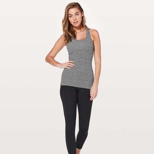 💙 Lululemon Cool Racerback II Tank in Monochromic Black
